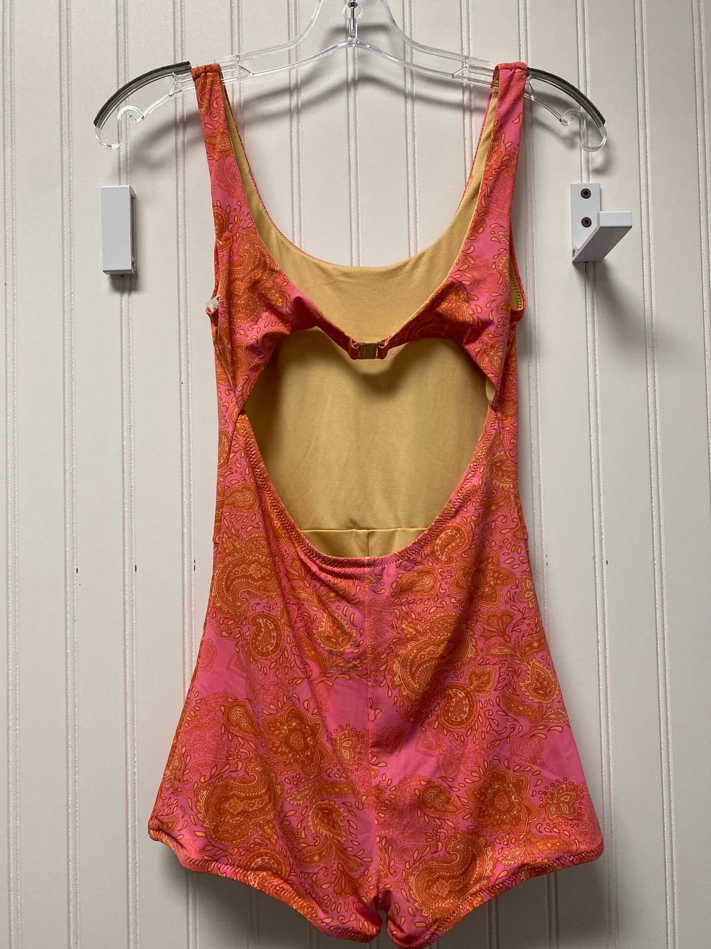 Orange & Pink Swimsuit Clothes Mentor, Size S