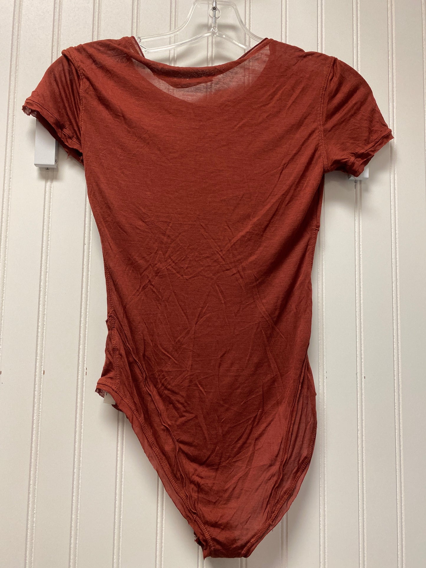 Red Bodysuit Free People, Size Xs