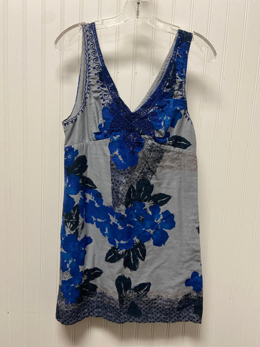 Black & Blue Dress Casual Short Free People, Size 8