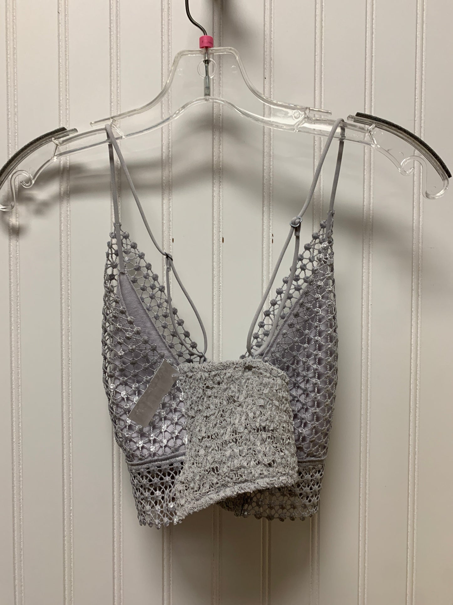 Silver Bralette Free People, Size S