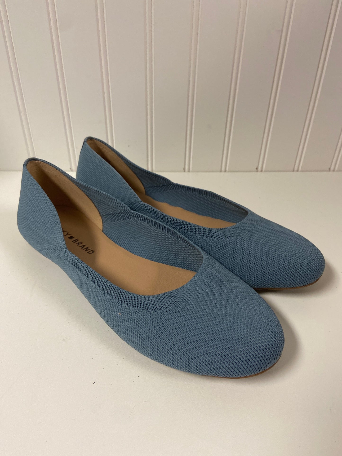 Shoes Flats By Lucky Brand In Blue, Size: 8.5