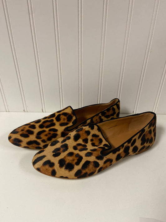 Shoes Flats By J. Crew In Animal Print, Size: 7.5