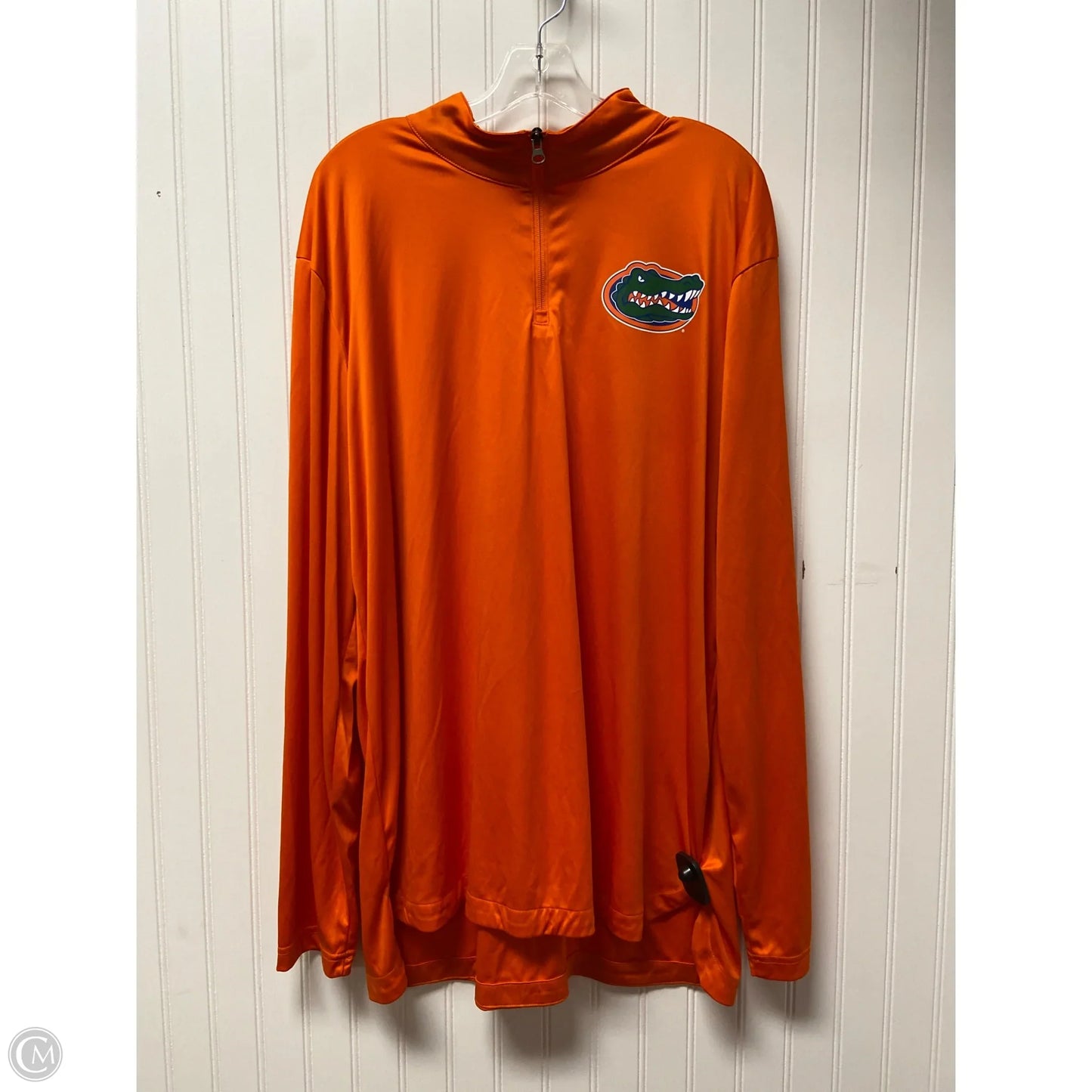 Athletic Jacket By Fanatics In Orange, Size: 2x