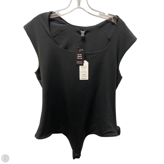 Bodysuit By Express In Black, Size: Xl