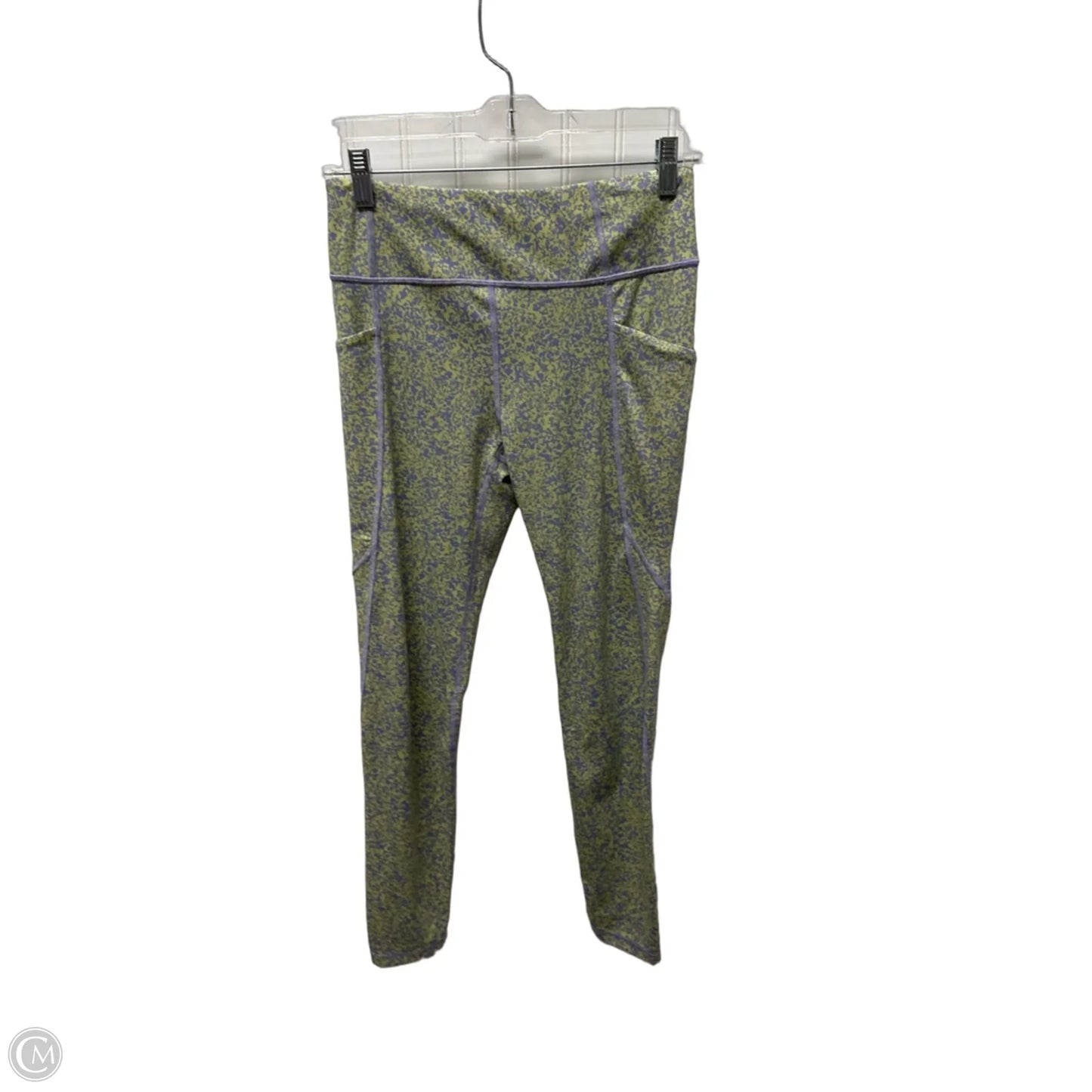 Athletic Leggings By Athleta In Green, Size: 1x