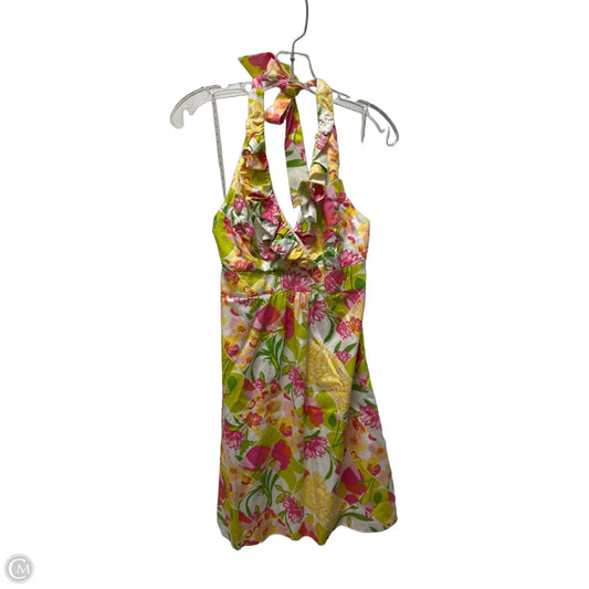 Dress Designer By Lilly Pulitzer In Yellow, Size: Xs