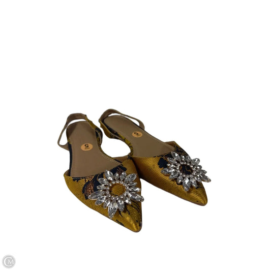 Shoes Flats By Asos In Yellow, Size: 5
