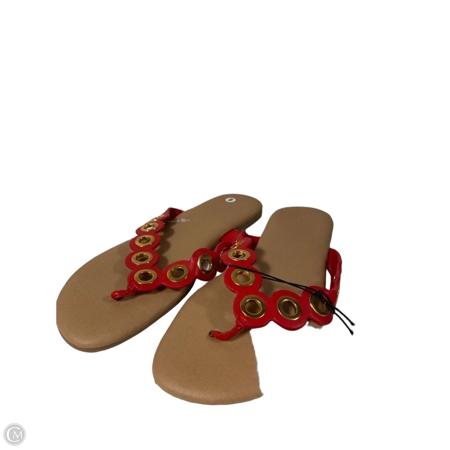 Sandals Flats By Torrid In Red, Size: 9