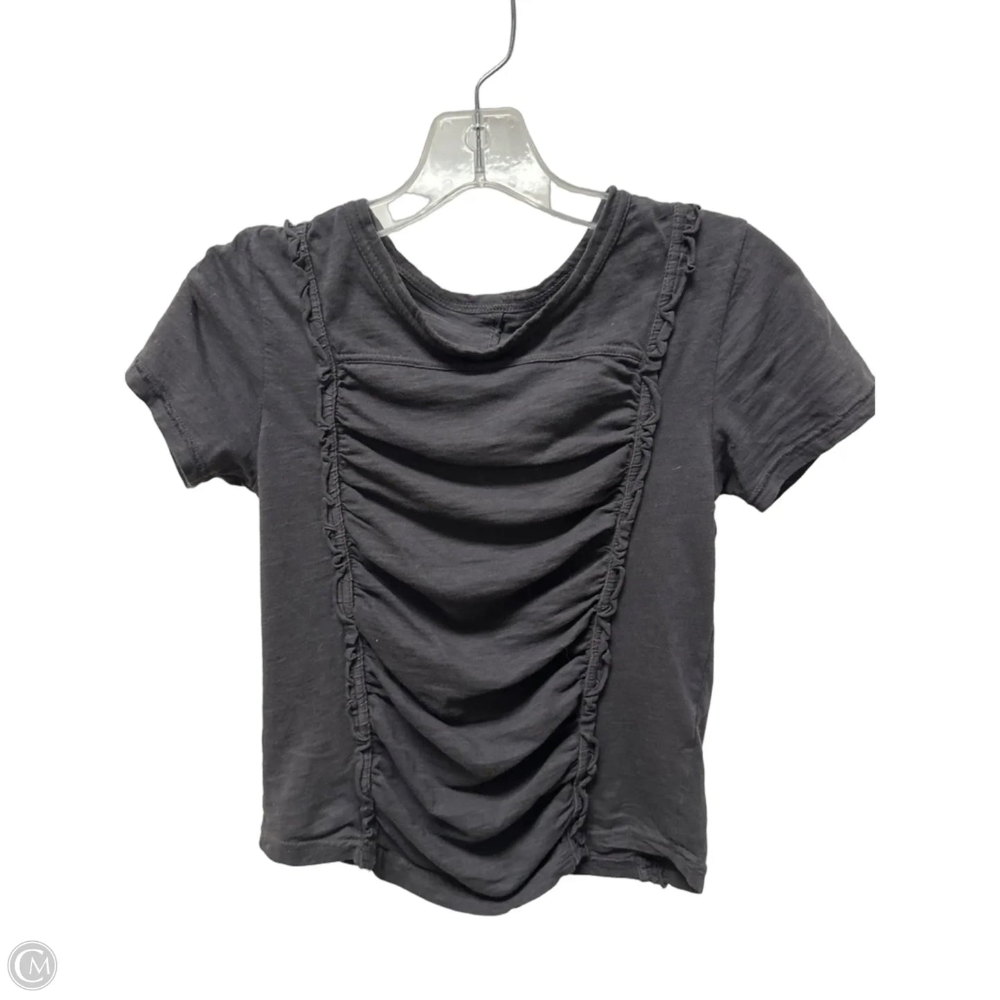 Top Short Sleeve By Pilcro In Grey, Size: Xs