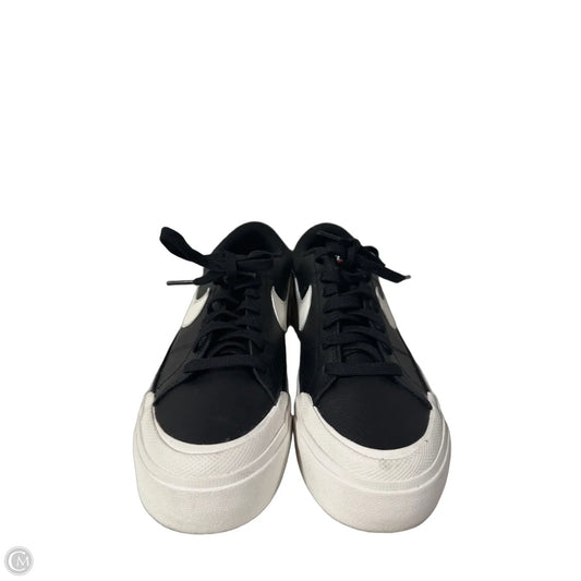 Shoes Athletic By Nike In Black, Size: 8.5