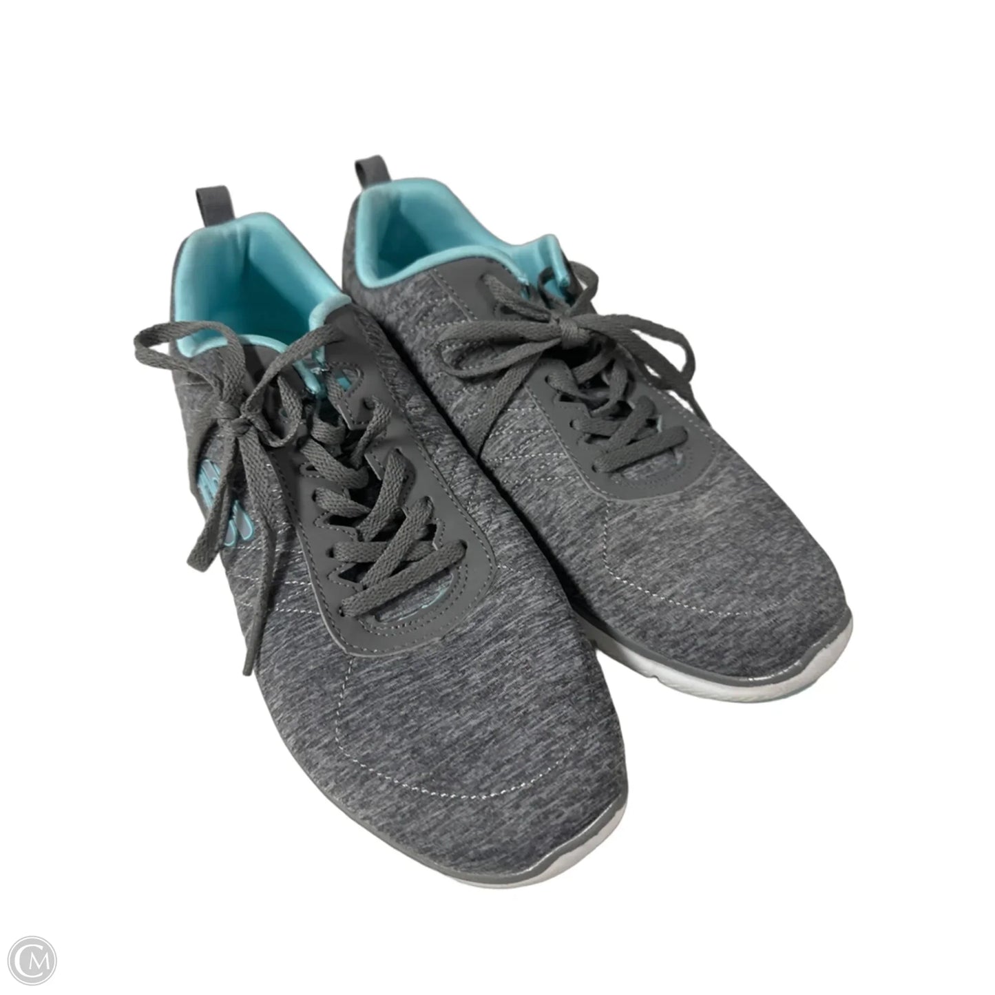 Shoes Athletic By Skechers In Grey, Size: 10