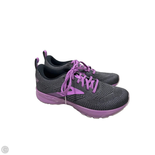 Shoes Athletic By Brooks In Purple, Size: 8
