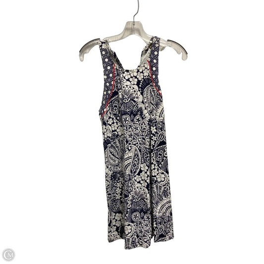 Dress Casual Midi By Tommy Bahama In Blue & White, Size: S