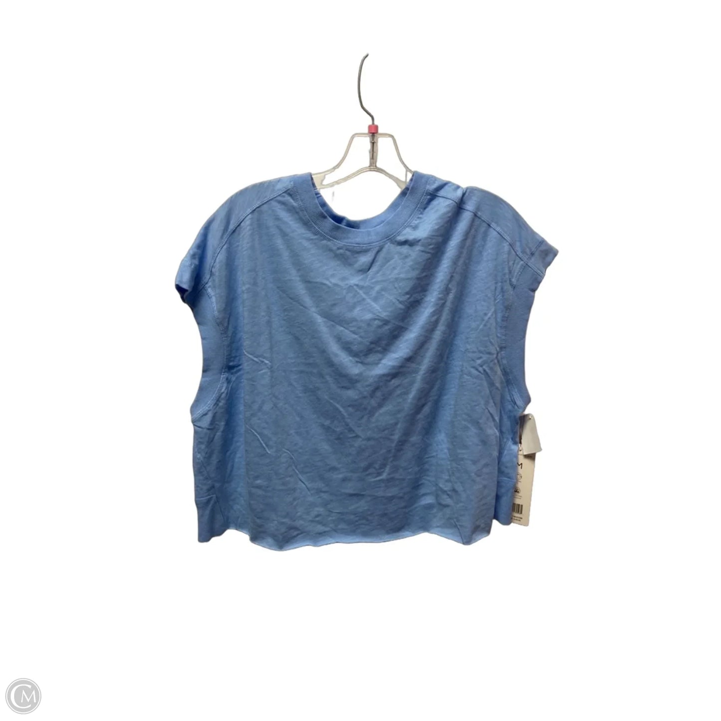 Top Short Sleeve By Clothes Mentor In Blue, Size: M