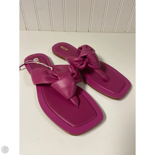 Sandals Flats By Maeve In Purple, Size: 10