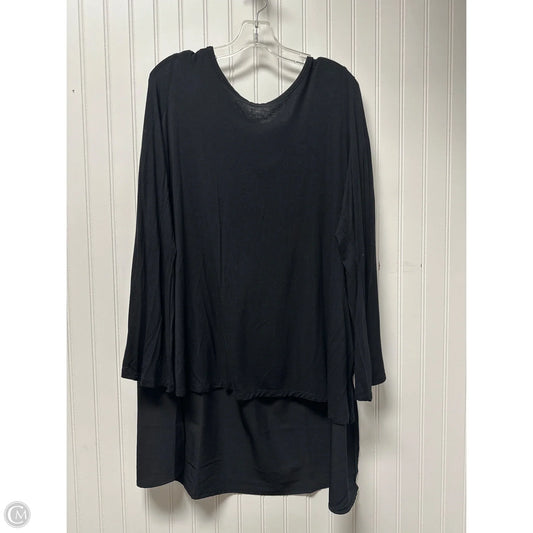 Top Sleeveless By Dg2 In Black, Size: 1x