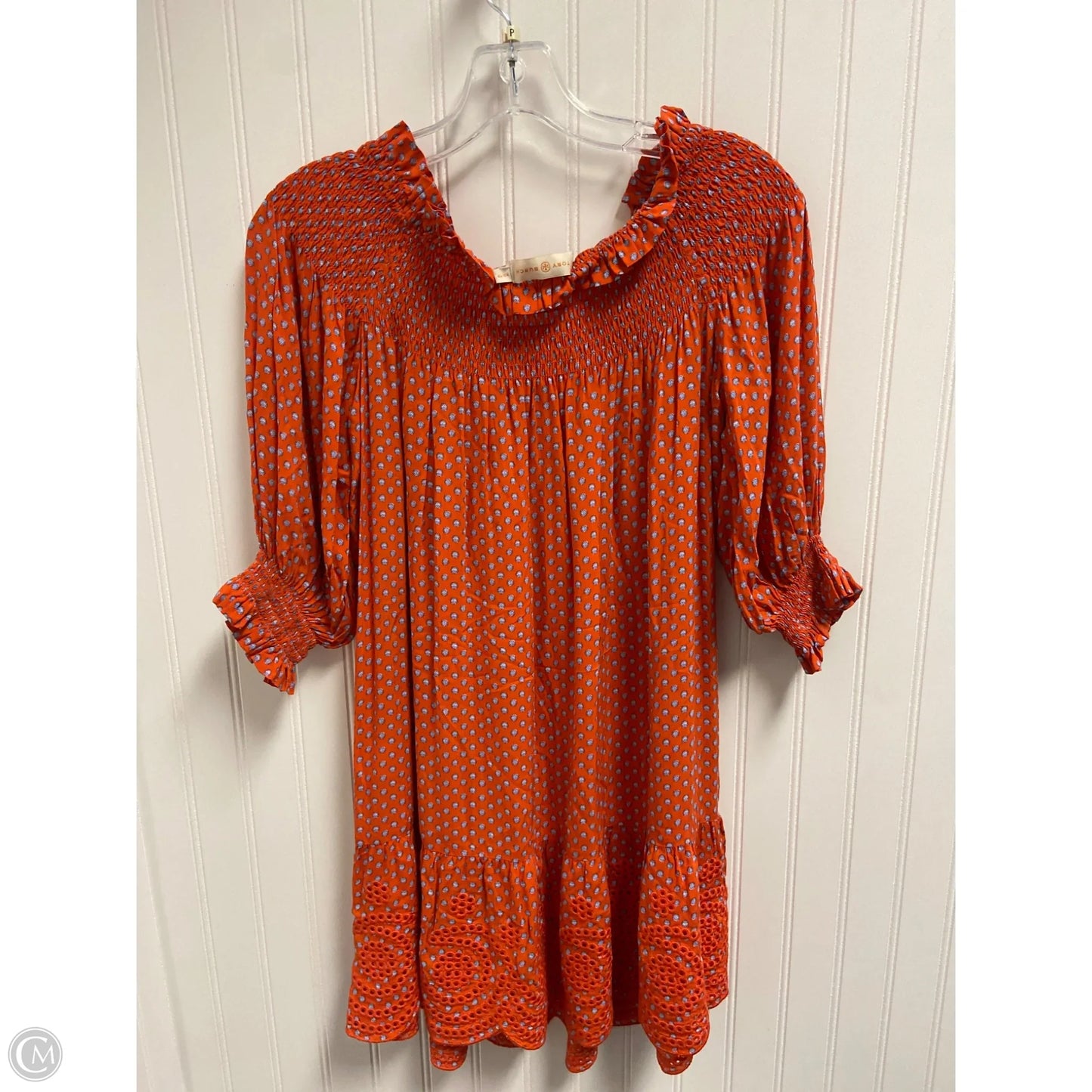 Dress Designer By Tory Burch In Orange, Size: Xs