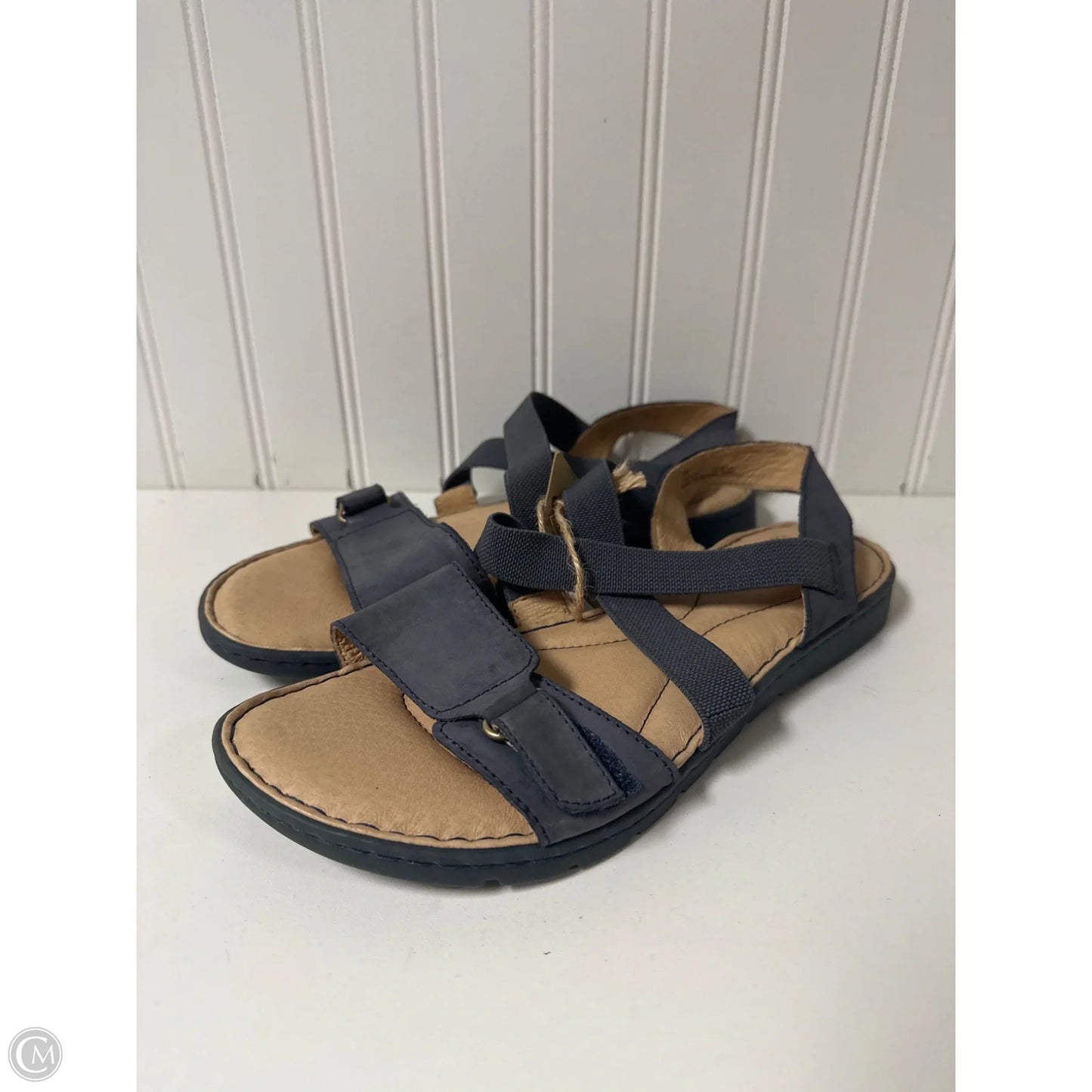 Sandals Flats By Born In Blue, Size: 9