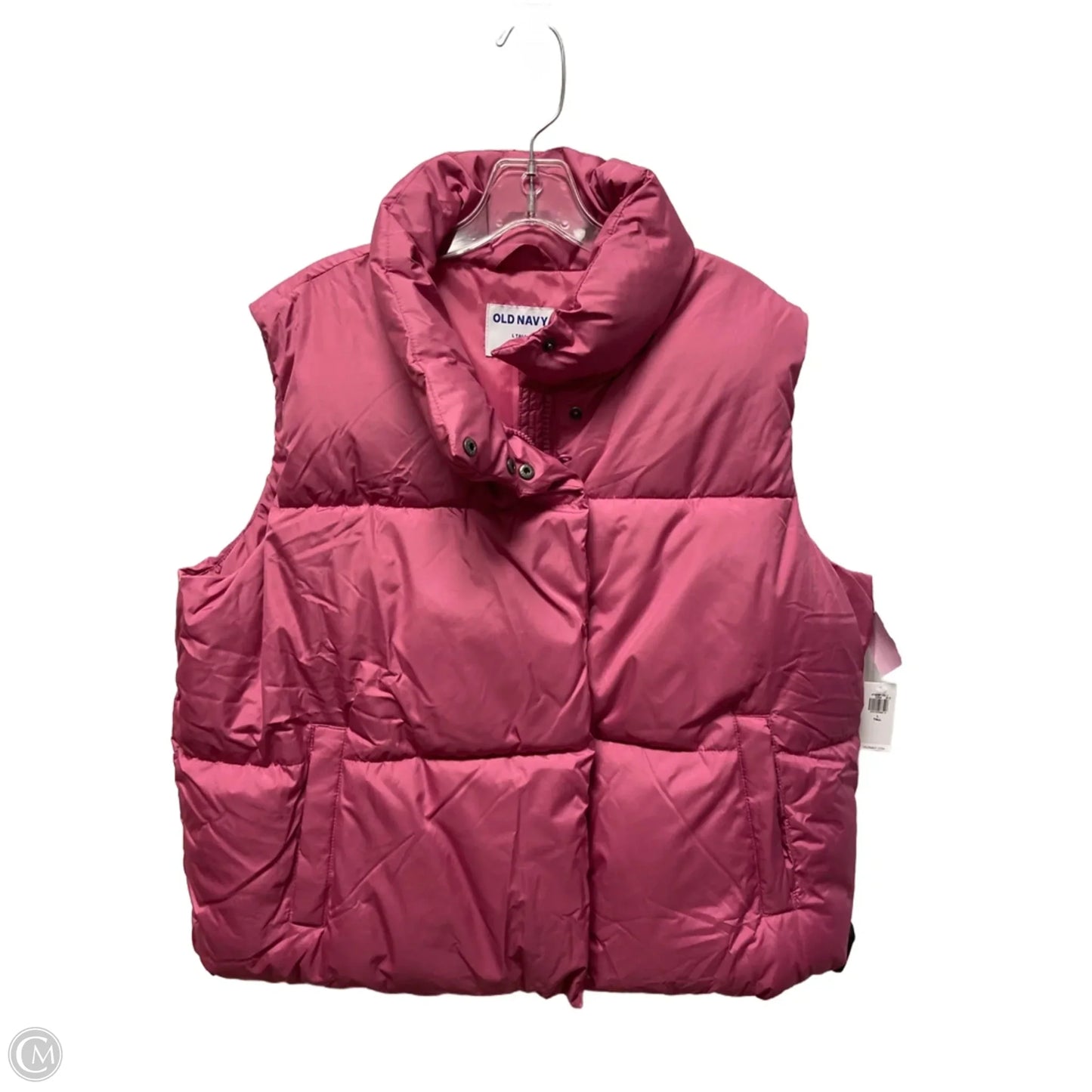 Jacket Puffer & Quilted By Old Navy In Pink, Size: L