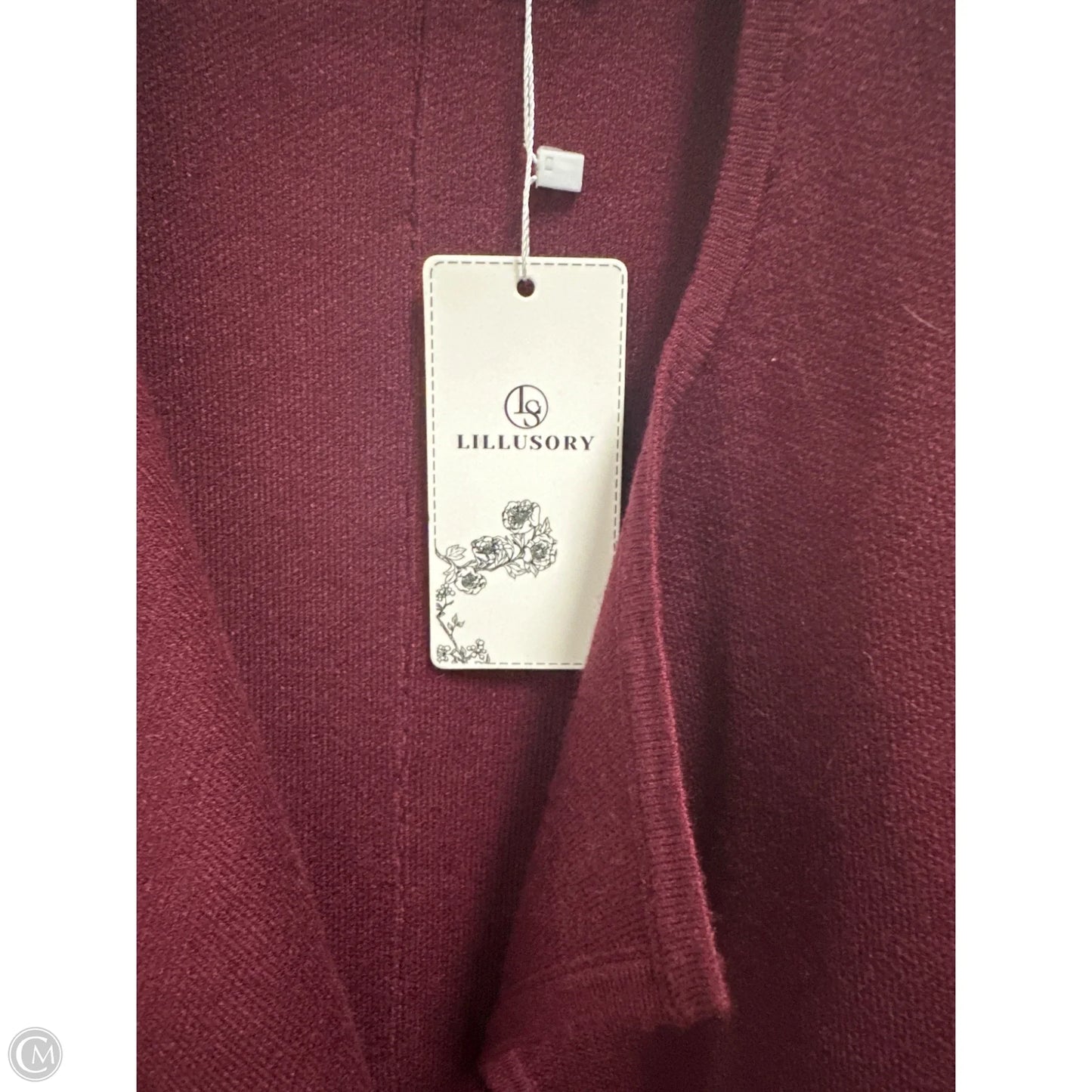 Cardigan By Lillusory In Red, Size: L