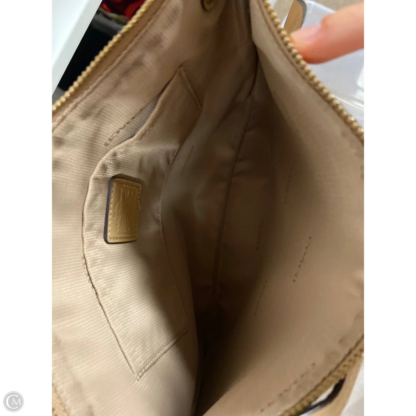 Handbag Designer By Coach, Size: Medium