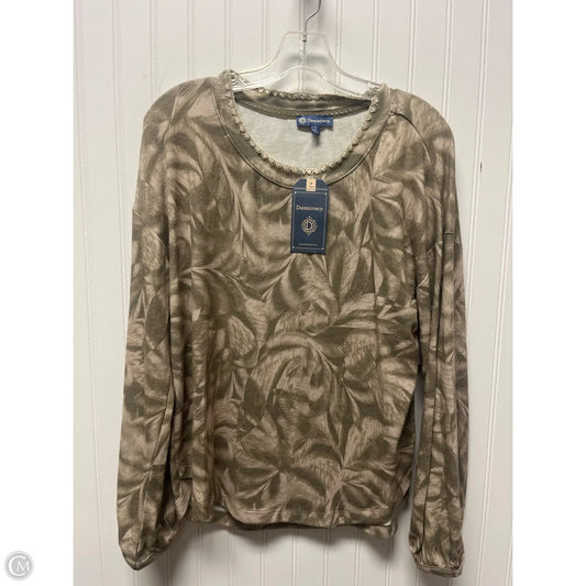 Sweater By Democracy In Green, Size: L