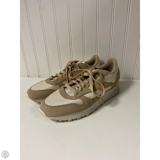 Shoes Sneakers By Reebok In Beige, Size: 7.5