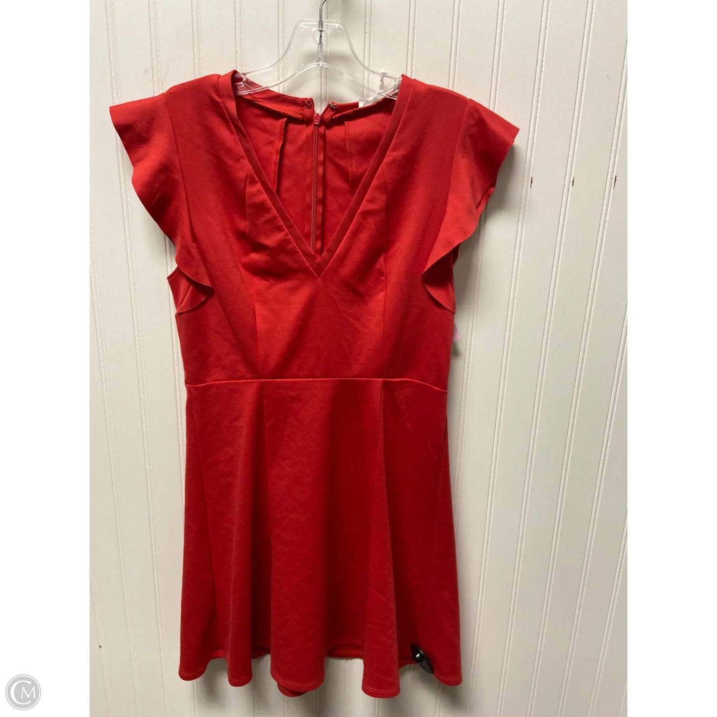Dress Casual Short By Bcbg In Red, Size: M