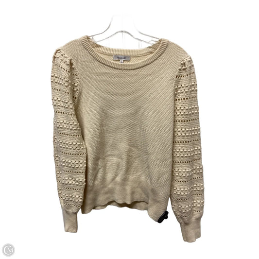 Sweater By Madewell In Cream, Size: Mp
