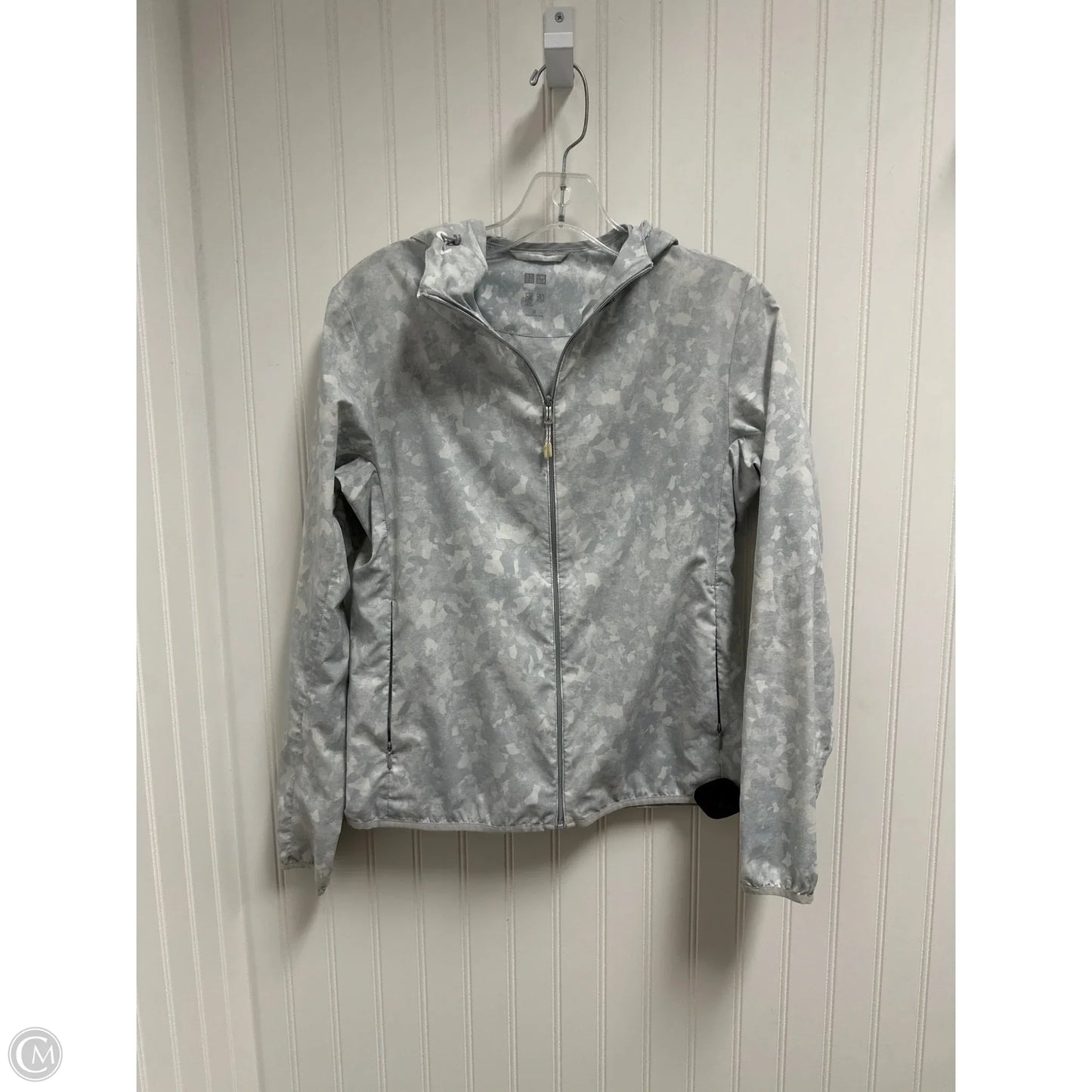 Athletic Jacket By Uniqlo In Blue, Size: Xs