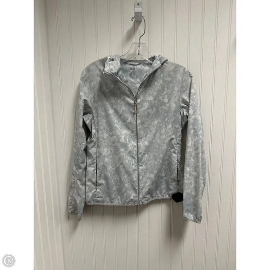 Athletic Jacket By Uniqlo In Blue, Size: Xs