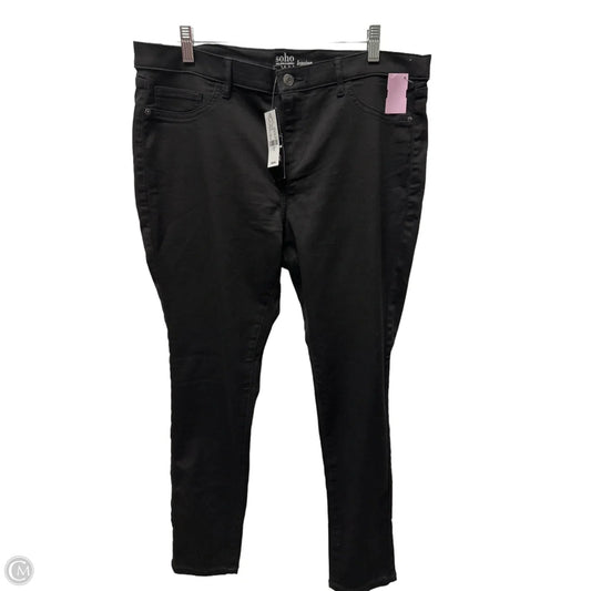 Jeans Jeggings By Soho Apparel In Black, Size: Xl