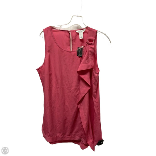 Top Sleeveless By White House Black Market In Pink, Size: M