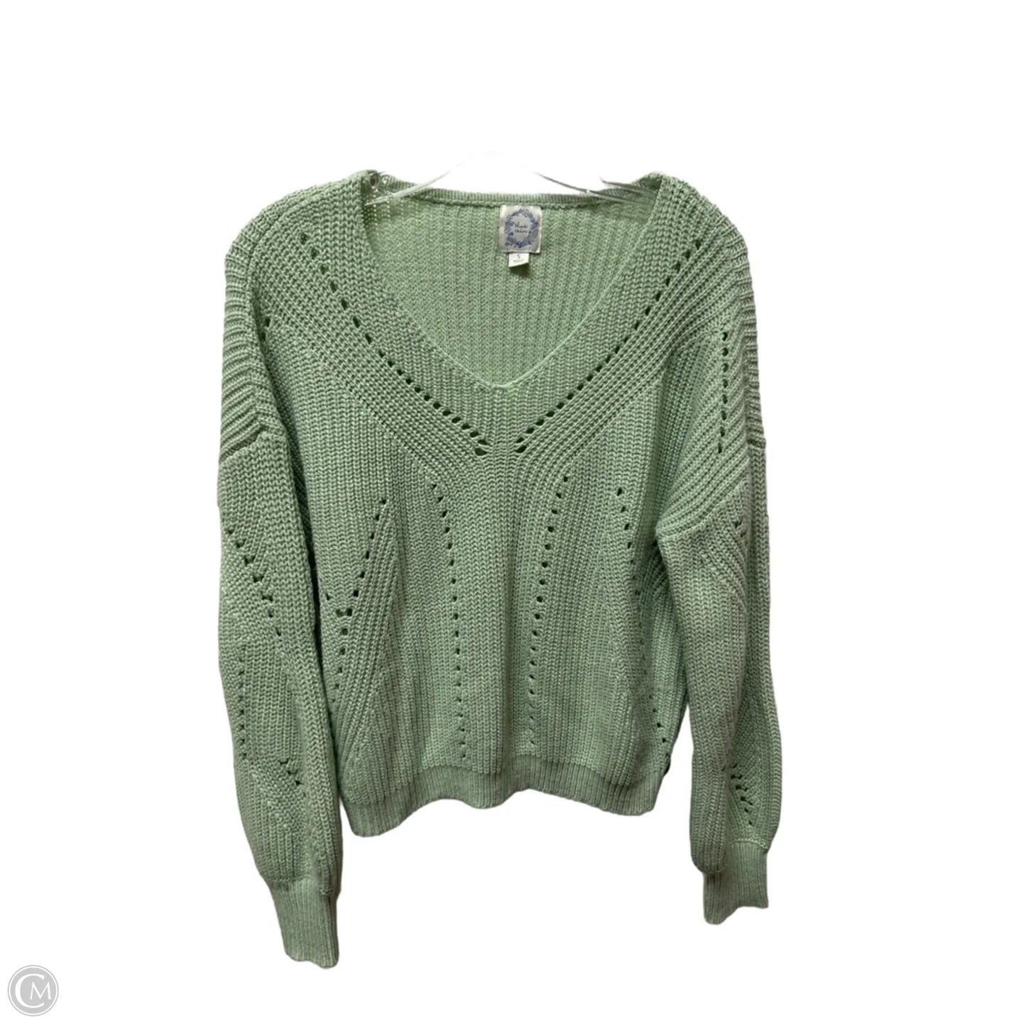 Sweater By Blue Rain In Green, Size: S