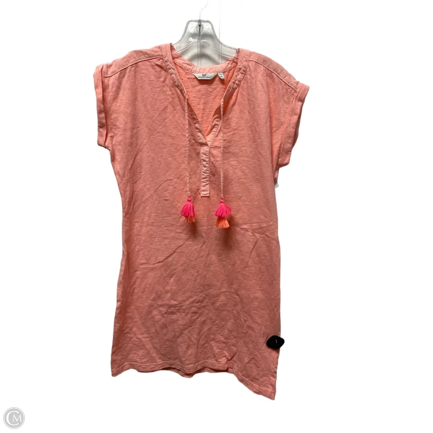 Dress Casual Midi By Vineyard Vines In Pink, Size: M