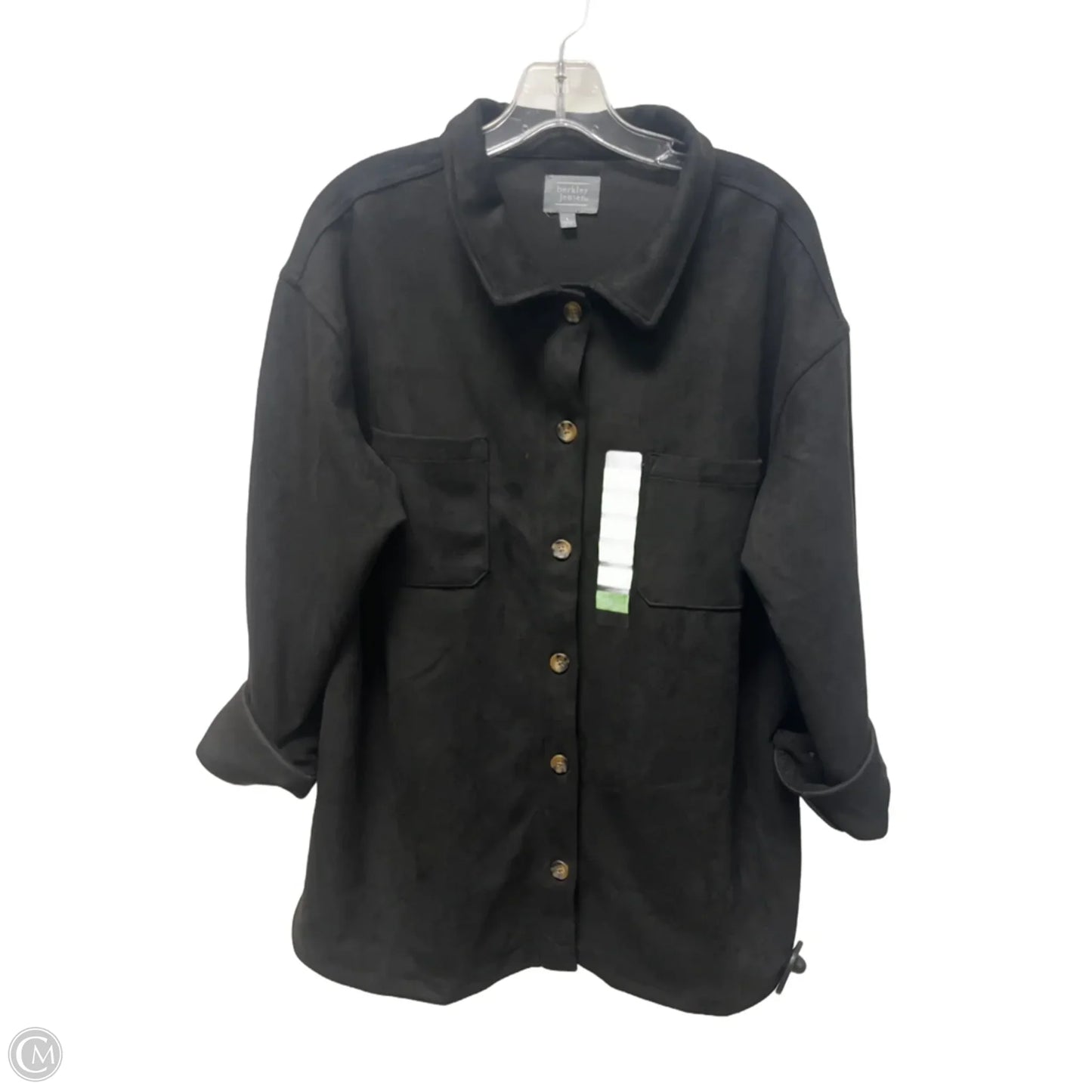 Jacket Other By Clothes Mentor In Black, Size: L