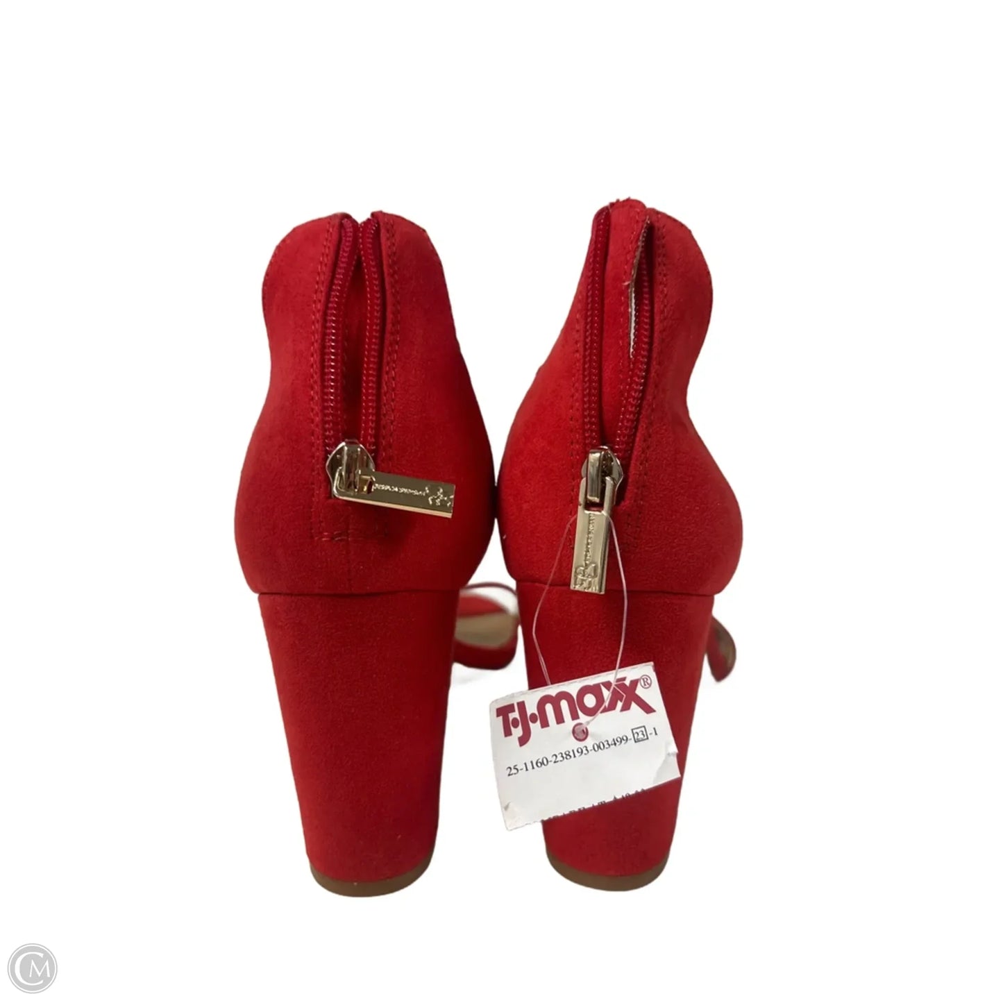 Shoes Heels Block By Jessica Simpson In Red, Size: 10