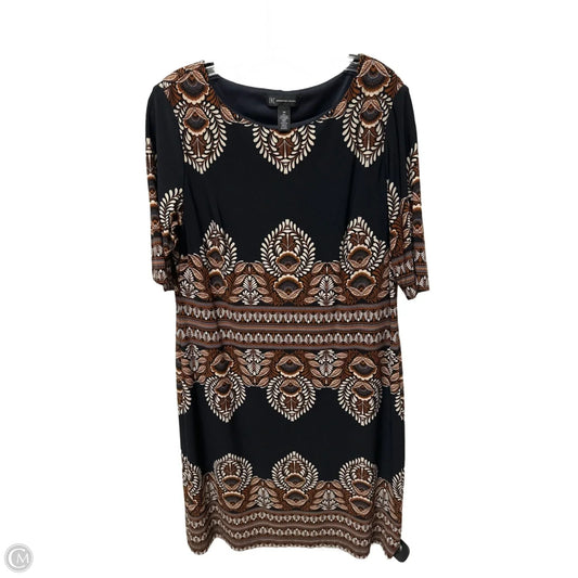 Dress Casual Maxi By Inc In Blue & Brown, Size: L