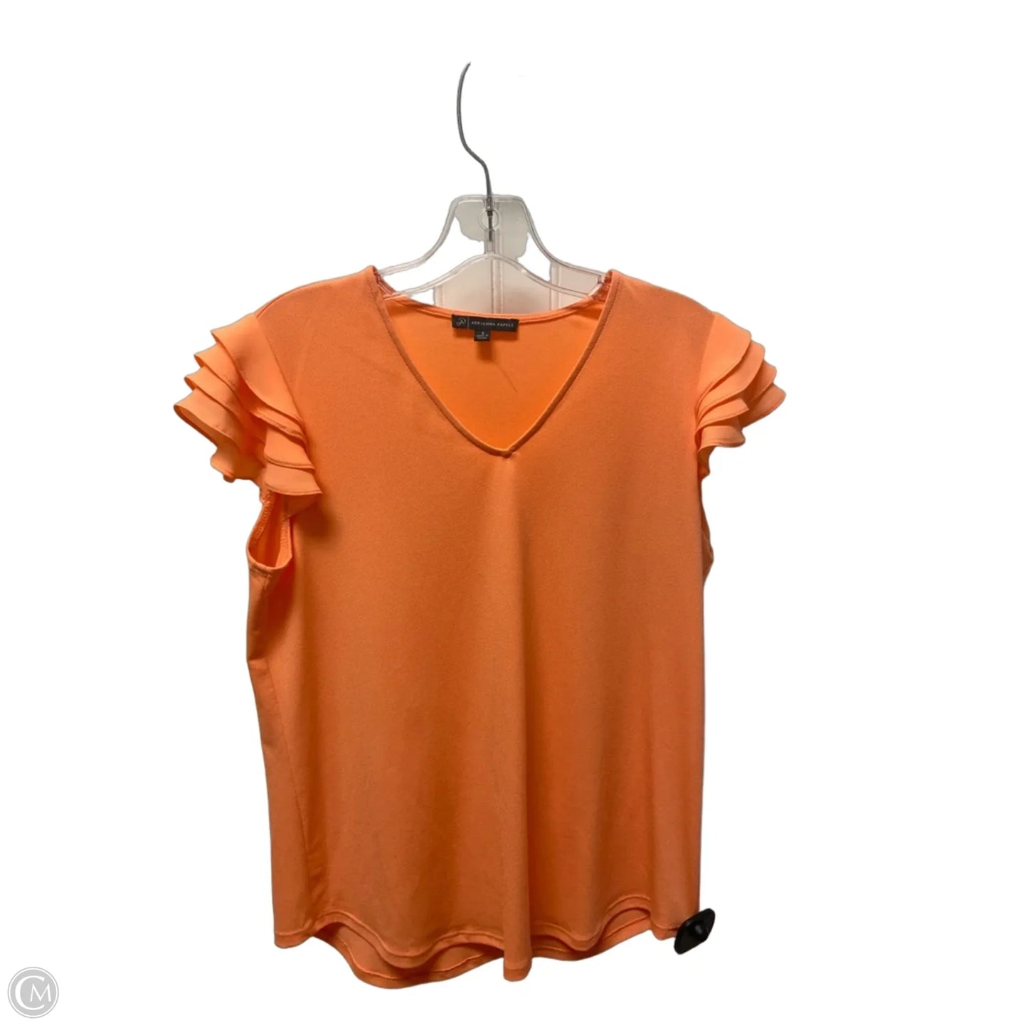Top Sleeveless By Adrianna Papell In Orange, Size: S