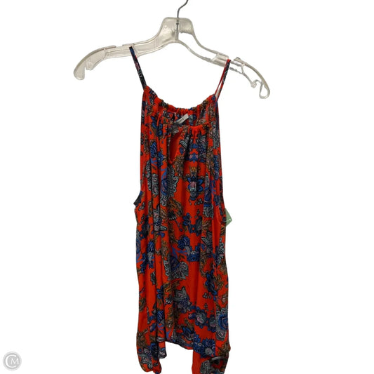 Top Sleeveless By Collective Concepts In Floral Print, Size: 1x
