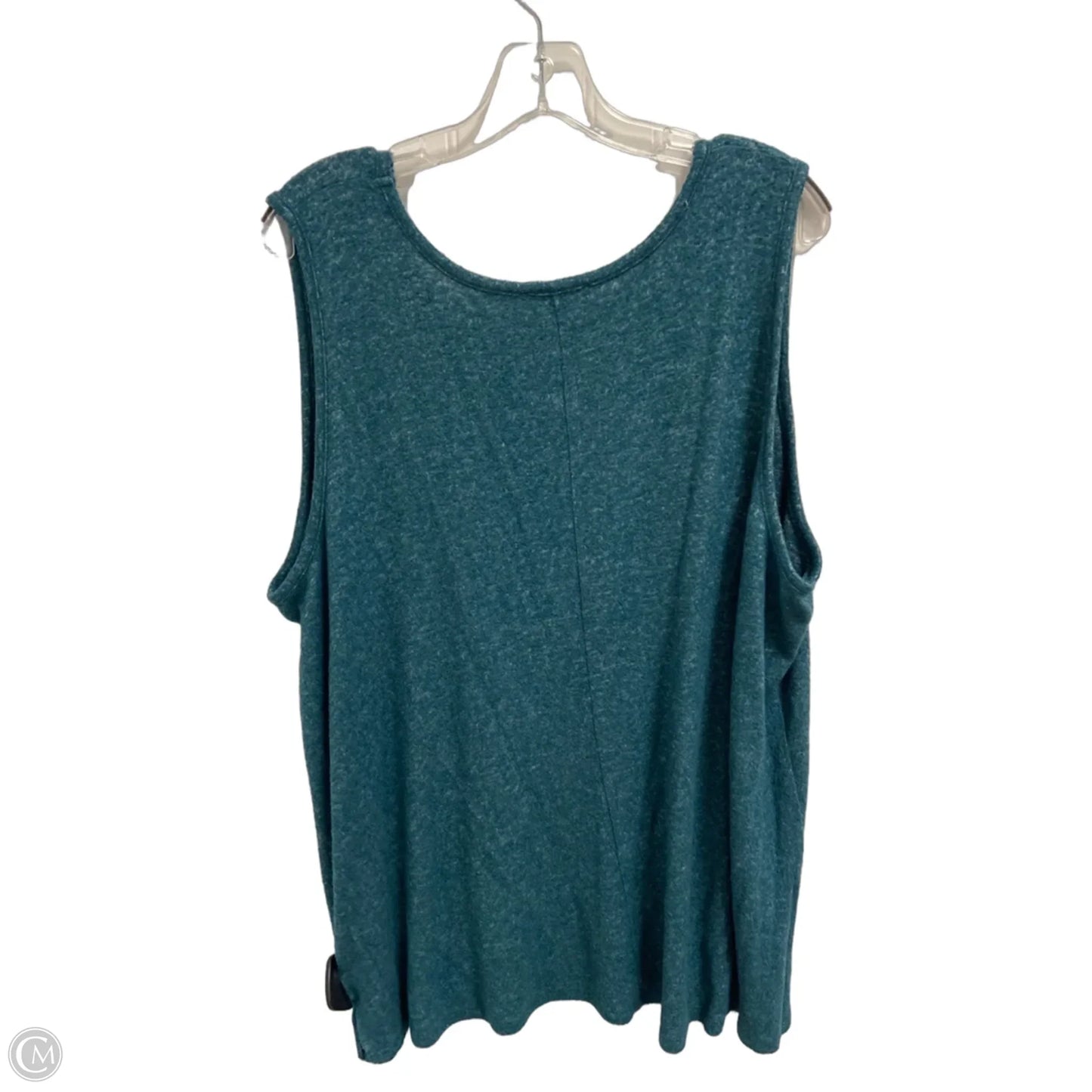 Top Sleeveless By Lane Bryant In Blue, Size: 3x