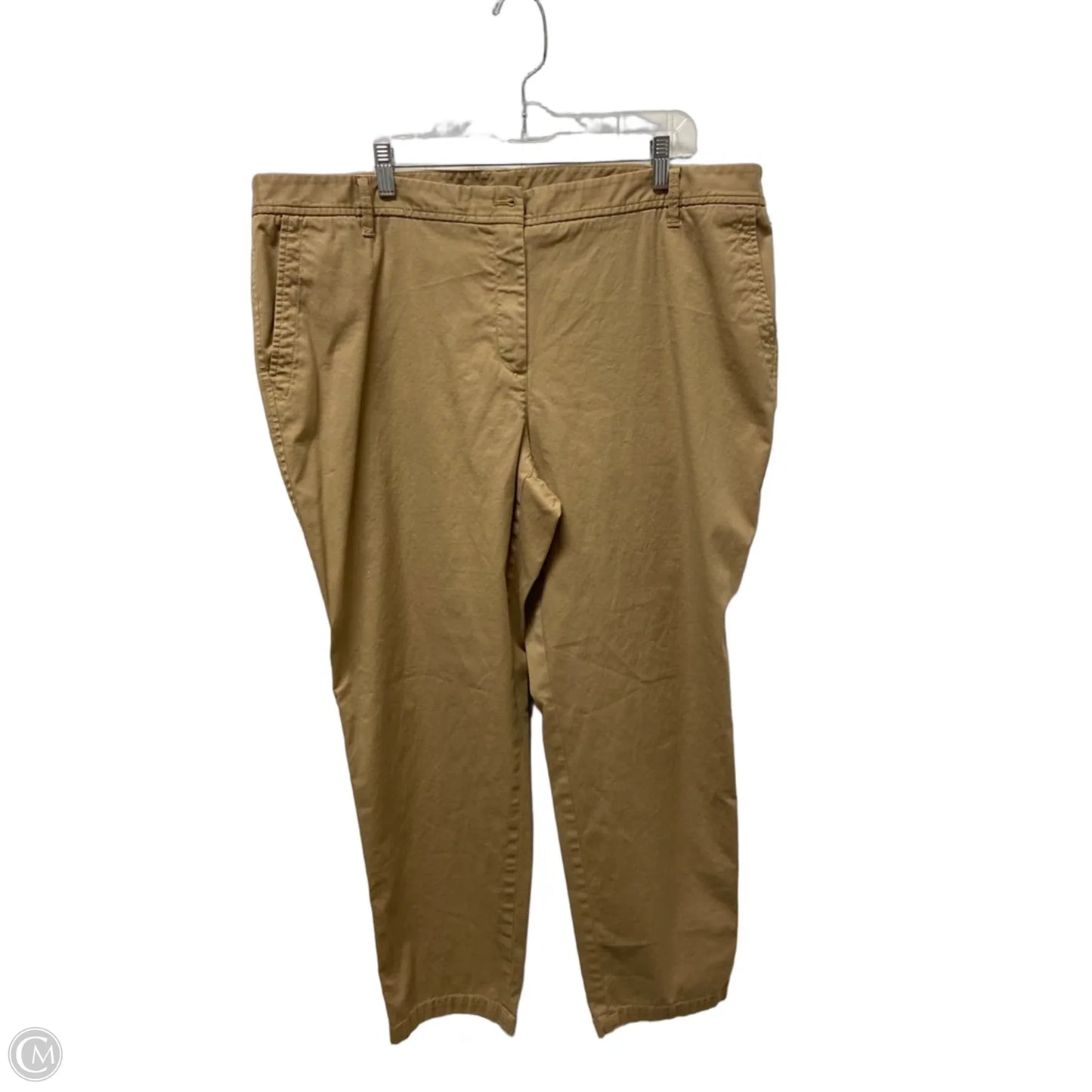 Pants Dress By Talbots In Tan, Size: 18