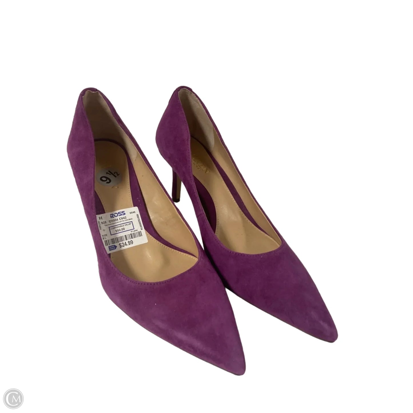 Shoes Heels Stiletto By Lauren By Ralph Lauren In Purple, Size: 9.5