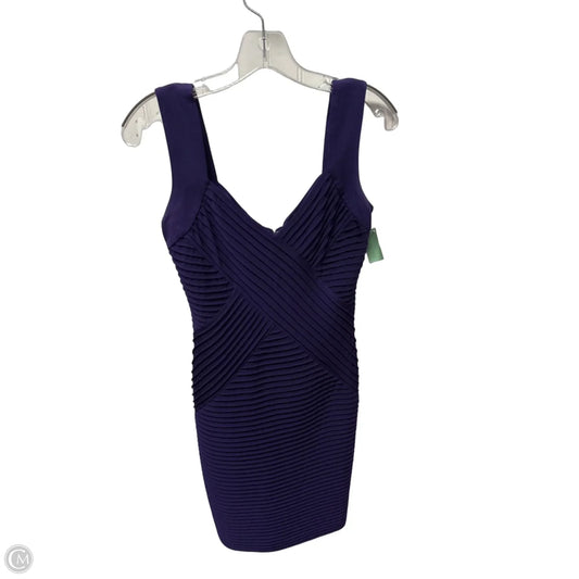 Dress Party Midi By Calvin Klein In Purple, Size: Xs