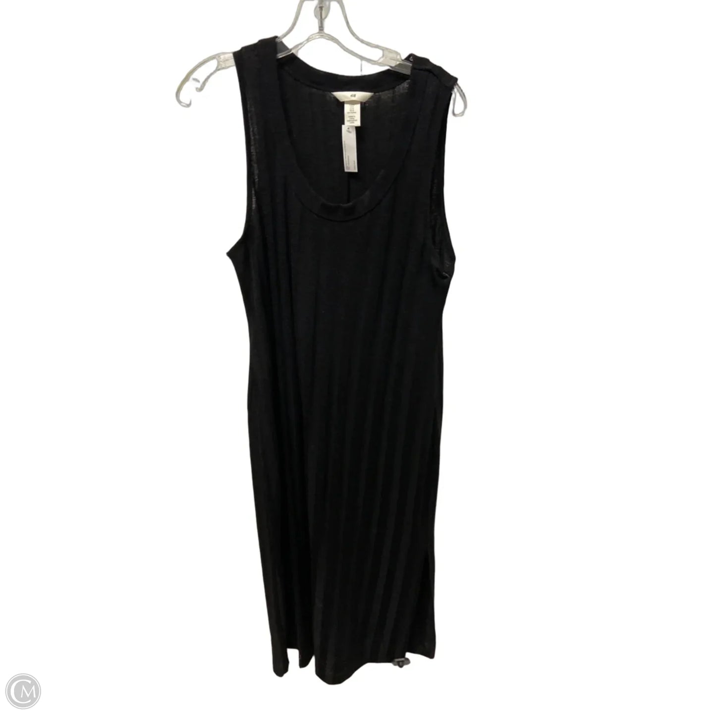 Dress Casual Maxi By H&m In Black, Size: M
