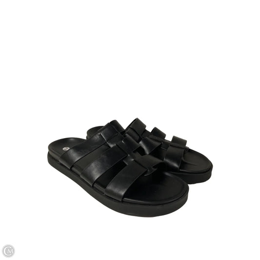 Sandals Flats By Union Bay In Black, Size: 8.5