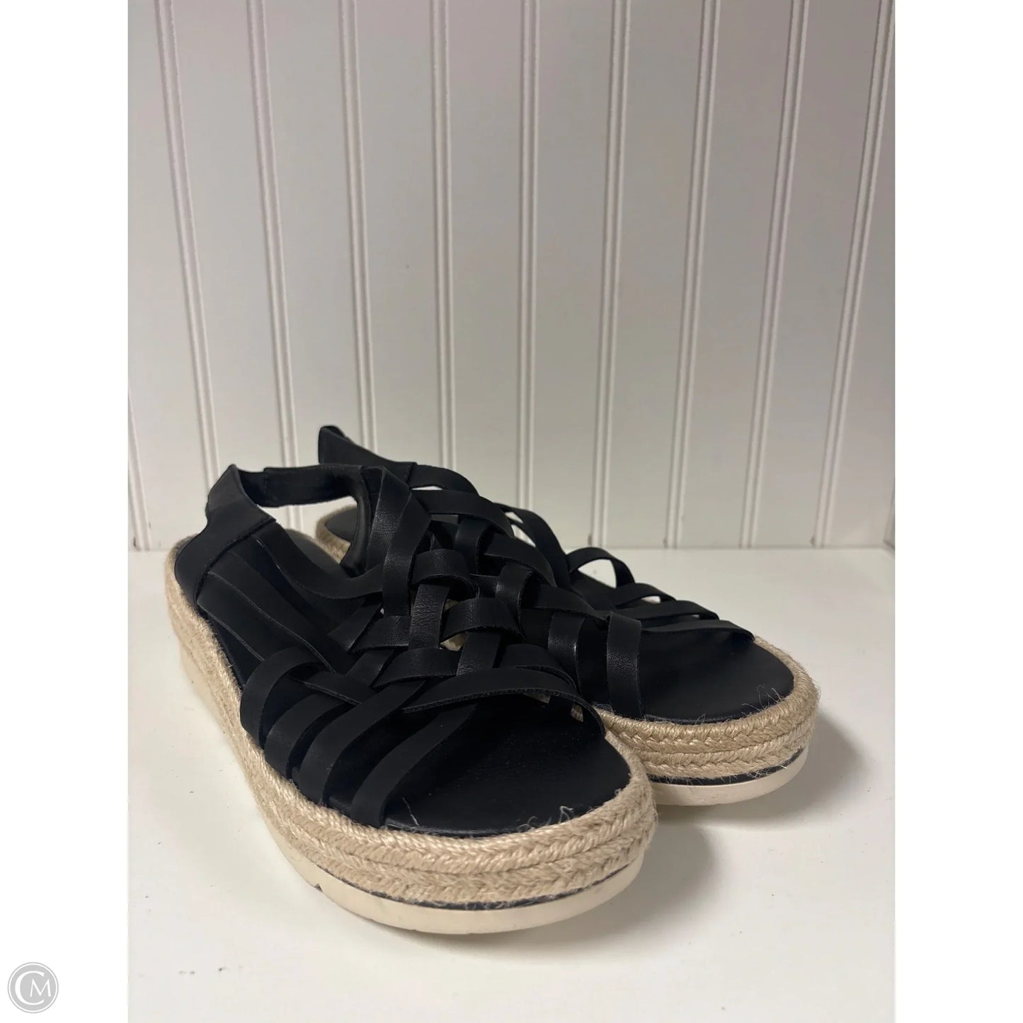 Sandals Heels Platform By Dr Scholls In Black, Size: 9.5