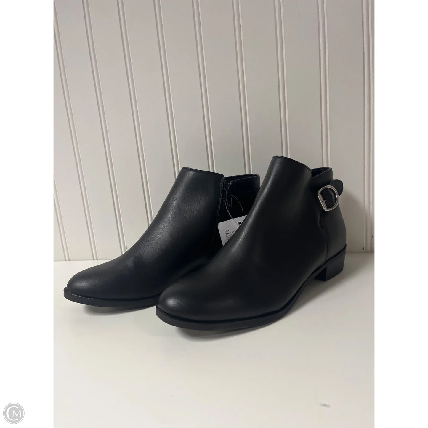 Boots Ankle Heels By St Johns Bay In Black, Size: 6.5