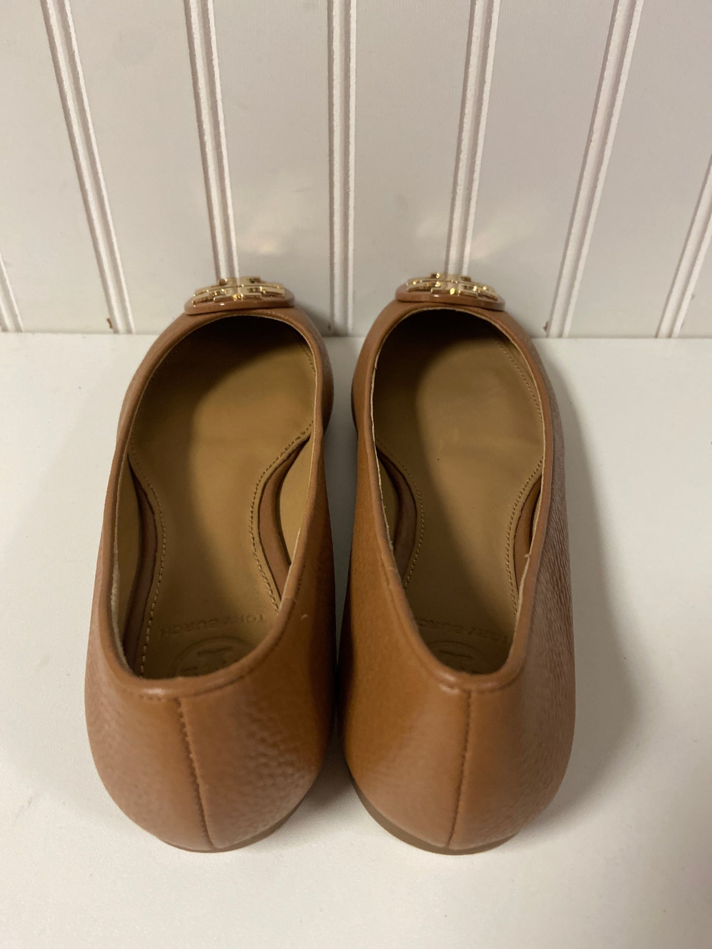 Shoes Designer By Tory Burch In Brown, Size: 5