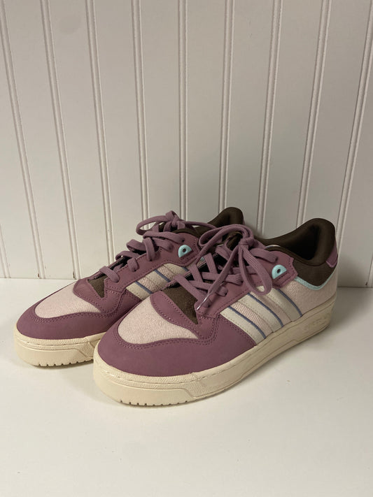 Shoes Sneakers By Adidas In Purple, Size: 10